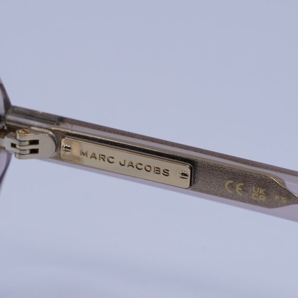 Marc Jacobs MJ 1077 010A 00 Eyeglasses Transparent Beige Geometric 51mm Frame - Picture 9 of 12